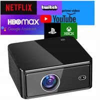 Projektor LED Rzutnik Android Smart TV WiFi Full HD 4K Biały BLOW MaxSHOW