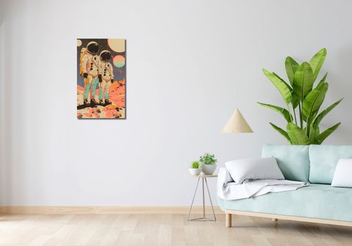 Obraz 40x70cm Astrounauci Kosmonauci na Arena.pl