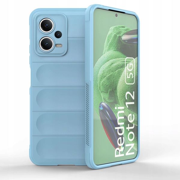 Plecki Magic Shield do Xiaomi Redmi Note 12 5G / Poco X5 5G niebieski zdjęcie 2