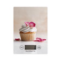 Waga kuchenna elektroniczna Sano wz2 babeczka z kremem LCD szklana max 5 kg