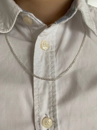 Łańcuszek PANCERKA dla chłopca SREBRO 925 45 cm na Arena.pl