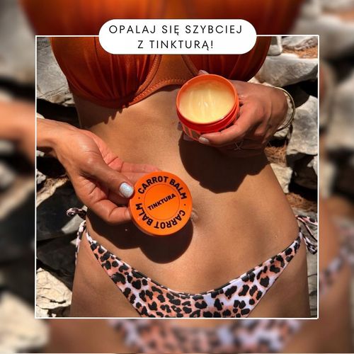 TINKTURA MRKVA Carrot balm Balsam do opalania z Chorwacji 10SPF 100ml 04.27 na Arena.pl