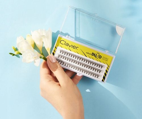 CLAVIER KĘPKI RZĘSY DU2O DOUBLE VOLUME 10 mm na Arena.pl