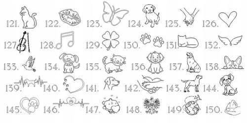 KOMPLET SREBRNY nieskończoność linia serca+GRAWER na Arena.pl