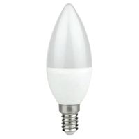 Świecznikowa żarówka EKZA8006 LED 7W E14 C37 biała zimna