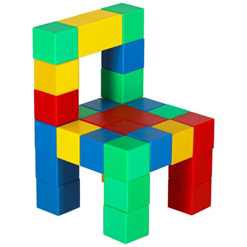 Klocki Magnetyczne Sześcienne Kostka Sześcian Figury Magnes 32 el. na Arena.pl