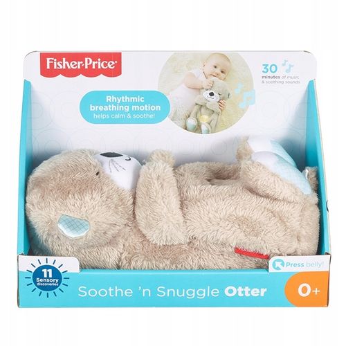 FISHER PRICE INTERAKTYWNA WYDRA USYPIANKA ODDYCHAJĄCA MASKOTKA PLUSZAK na Arena.pl
