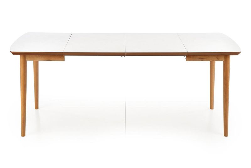 Stół Terra rozkładany biały mat/dąb zdjęcie 5