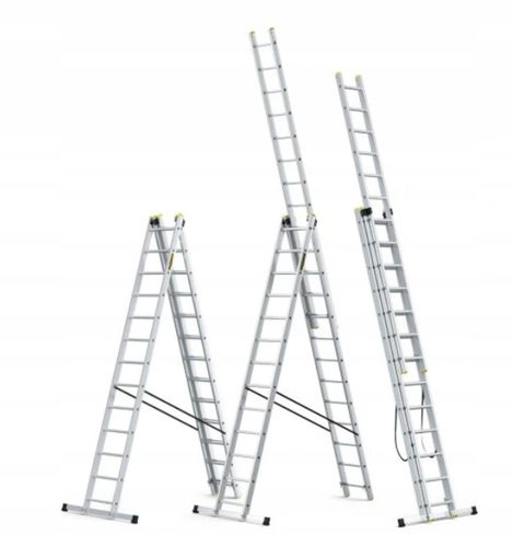 Drabina aluminiowa Bayersystem BS-DW 3x9 na Arena.pl