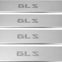 Listwa progowa MERCEDES GLS X166 Stal nierdzewna 304 mat 4szt