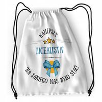 Plecak Dla Licealisty Sportowy Szkolny Worek Torba Z Nadrukiem Ze Zdjęciem