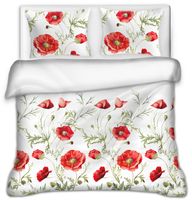 Pościel Bawełniana 200X220 Maki 5340A