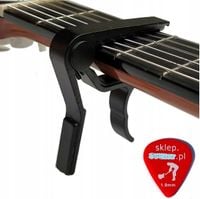 KAPODASTER GITARY AKUSTYCZNEJ KLASYCZNEJ ELEKTRYCZNEJ KAPO CAPO + KOSTKA