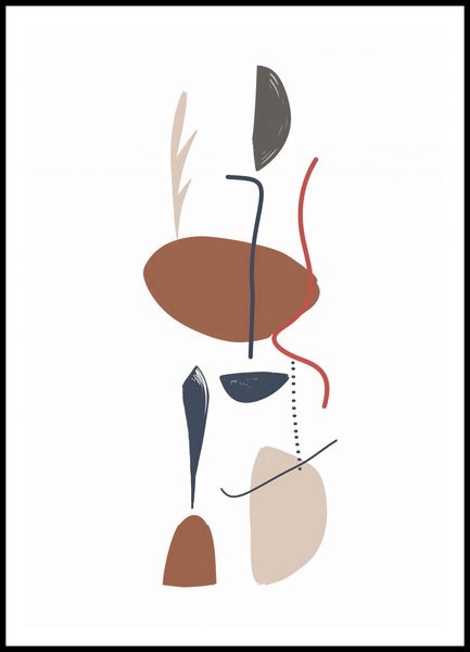 Plakat 70x100cm Równowaga Niuansy zdjęcie 3