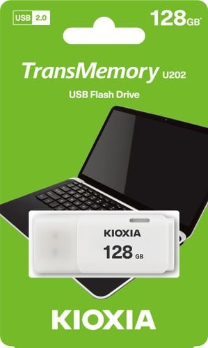 Pendrive KIOXIA TransMemory U202 128GB USB 2.0 White na Arena.pl
