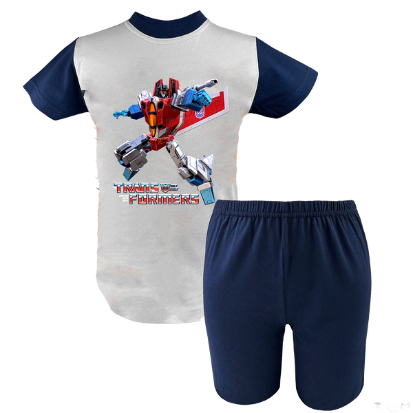 Krótka Piżama dziecięca Transformers zdjęcie 1
