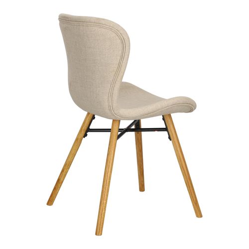 Krzesło Batilda Sand tapicerowane na Arena.pl