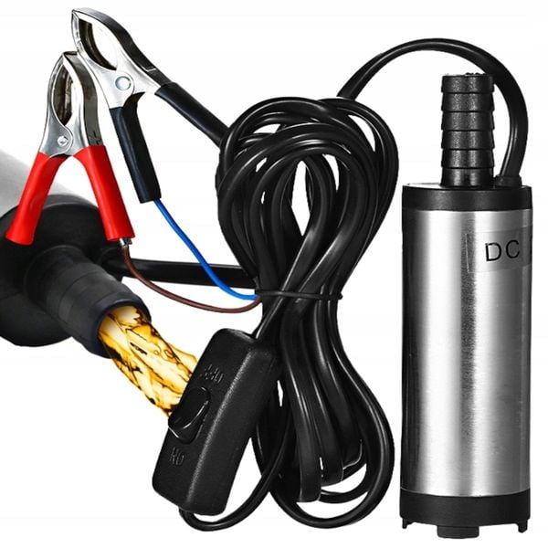 POMPKA POMPA DO PALIWA WODY ROPY 12V ELEKTRYCZNA zdjęcie 1