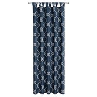 Zasłona ogrodowa Garden 14 155X200 cm granatowa na szelkach