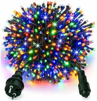 Lampki Choinkowe 300 LED ZEWNĘTRZNE STAŁE + FLASH PREMIUM