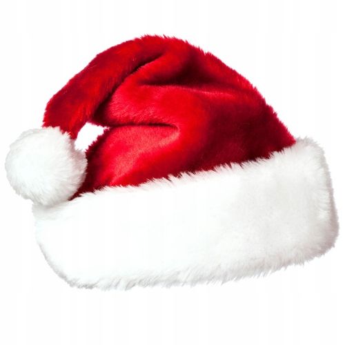 CZAPKA ŚWIĘTEGO MIKOŁAJA ŚWIĄTECZNA Z POMPONEM STRÓJ NA ŚWIĘTA MIKOŁAJKI na Arena.pl