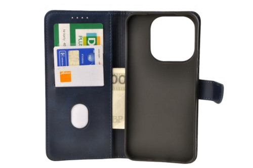 Etui portfel Wallet do Xiaomi 15T granatowy na Arena.pl