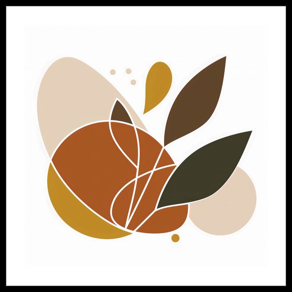 Plakat 60x60cm Organiczna Kasacja zdjęcie 3