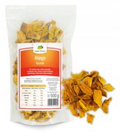 MANGO SUSZONE plastry, naturalne, bez cukru 500g