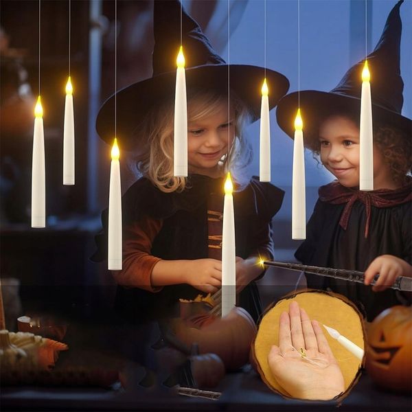 12pcs Halloween Decorations, Floating Candles Led zdjęcie 13
