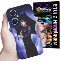ETUI CASE DO OPPO RENO 8 LITE 5G - ADDAMS Wednesday WIELE WZORÓW Z FILMÓW