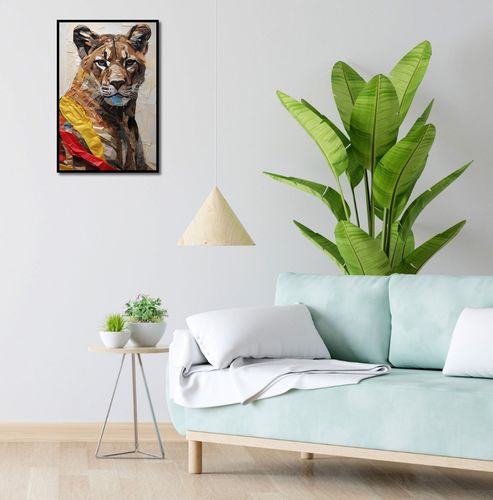 Plakat 40x60cm Papierowy Tygrys na Arena.pl