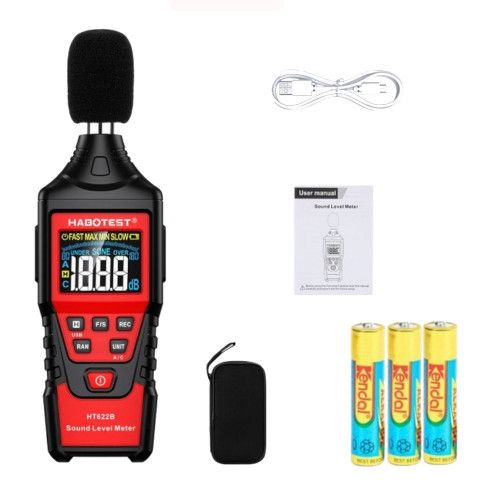 DECYBELOMIERZ HABOTEST MIERNIK DŹWIĘKU 30-130 DB zdjęcie 3