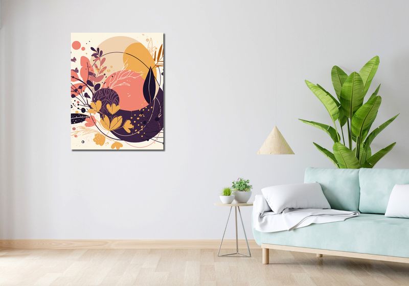 Obraz 70x90cm Wigor Kształtów zdjęcie 2