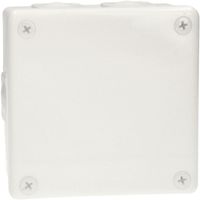 Puszka biała n/t 118x118x68 IP55 duża/guma 053-01 ViPlast