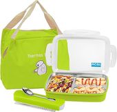 Lunchbox Pojemnik sztućce torba termiczna 1L ziel.