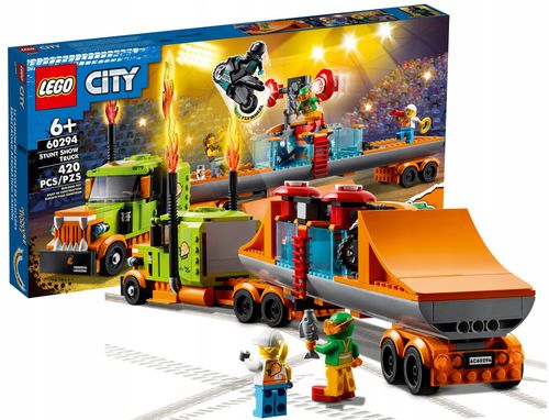 60294 - lego city - ciężarówka kaskaderska na Arena.pl