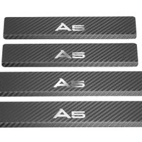 Listwa progowa AUDI A5 B9 Stal nierdzewna 304 carbon 4szt