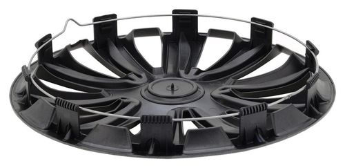 Zestaw kołpaków Spider 14" - czarny / srebrny na Arena.pl