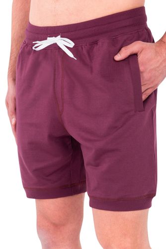 Spodenki męskie bordowe JAVIER Rozmiar - L na Arena.pl