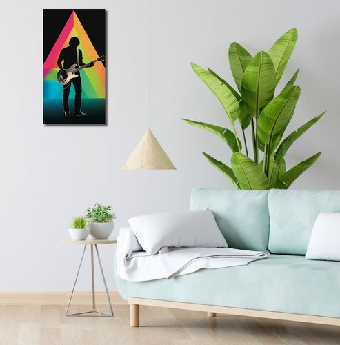 Obraz 30x60cm Pryzmat przez Gitarę na Arena.pl