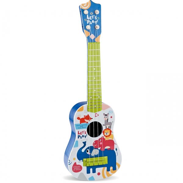 WOOPIE Gitara Klasyczna dla Dzieci Niebieska 57cm zdjęcie 2