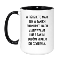 Duży Biało-Czarny 450 ml