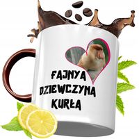 Kubek Bordowy Dla Dziewczyny Na Urodziny Prezent Z Nadrukiem Ze Zdjęciem