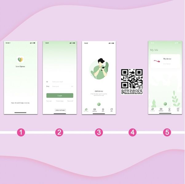 Wibrator sterowany aplikacją wibrujące jajko APP zdjęcie 13