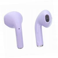 Słuchawki Blue Star TWS Bluetooth 5.3 fioletowe do Xiaomi Redmi Note 15 4G