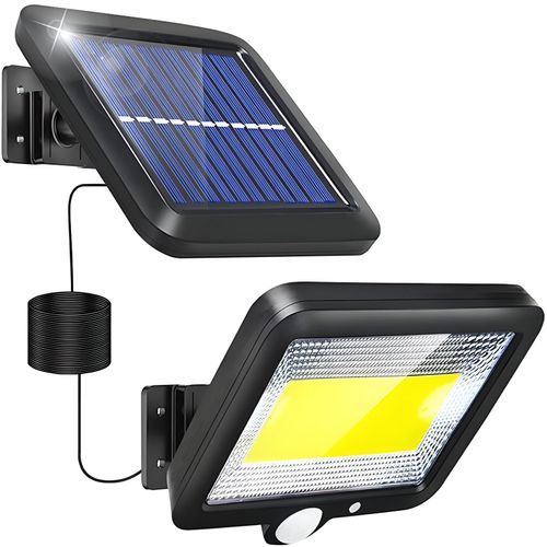Lampa solarna zewnętrzna z czujnikami ruchu zmierzchu 100 LED na Arena.pl