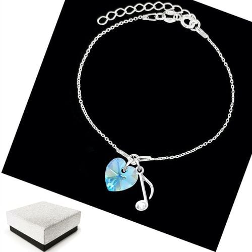 Srebrna Bransoletka dla Dziewczynki Nuta Nutka 925 na Arena.pl