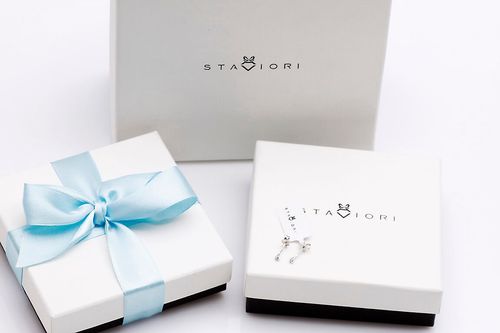 Złote kolczyki KBD0507 - Diament na Arena.pl