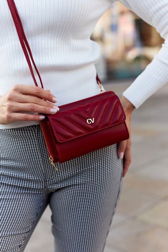 mini torebka-portfel 2w1 na doczepianym pasku - 4u cavaldi na Arena.pl