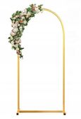 Stojak Łuk na balony Ścianka złota Tło do zdjęć KOMUNIA Wesele Stelaż